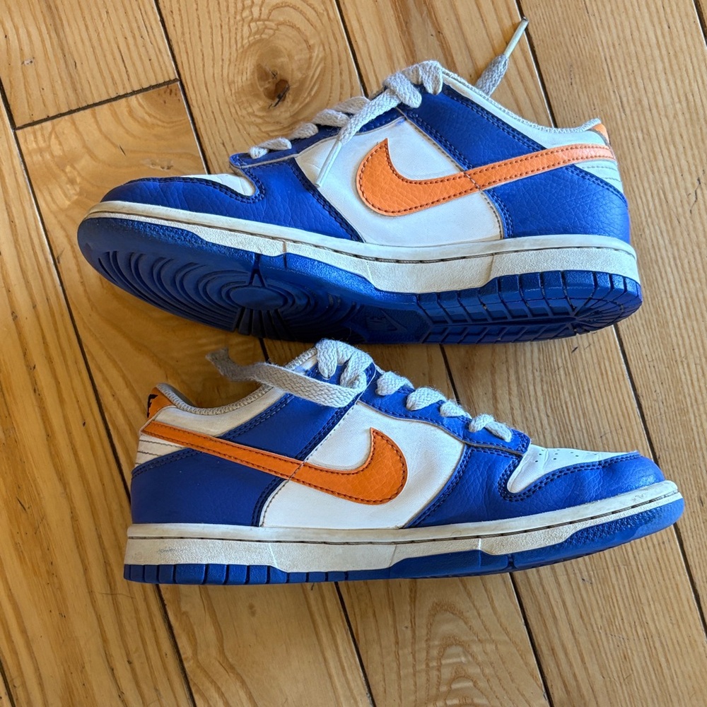 Nike Kids Sneakers Blue and Orange